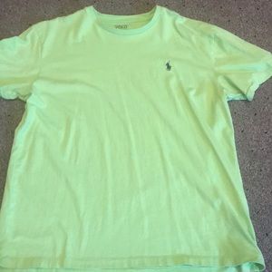 Light green polo t-shirt